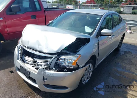 2015 Nissan Sentra S/Sv/Sr/Sl z USA, uszkodzony, nr VIN 3N1AB7AP1FY354419